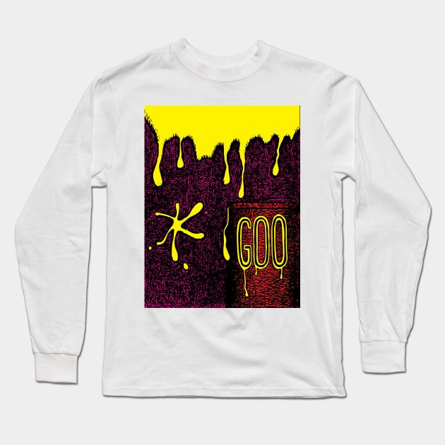 G is for Goo Long Sleeve T-Shirt by Chuck McCarthy